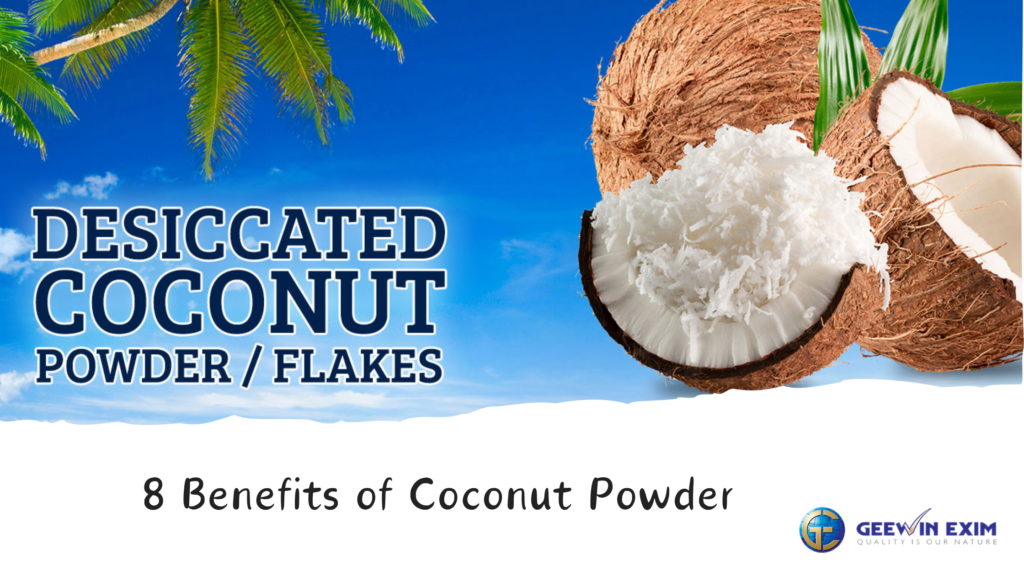 desiccated coconut powder