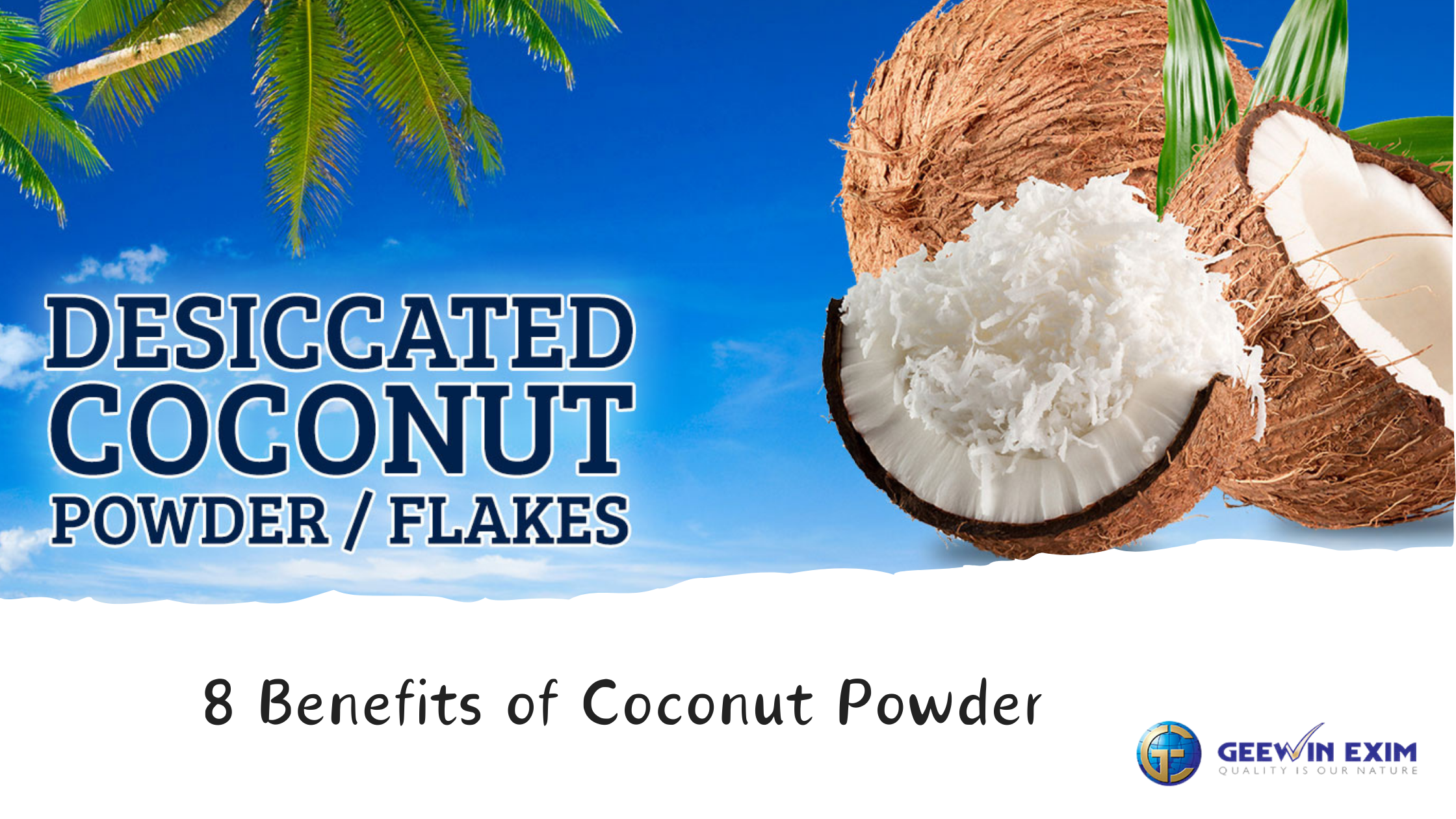 8 Amazing Benefits of Desiccated Coconut Powder