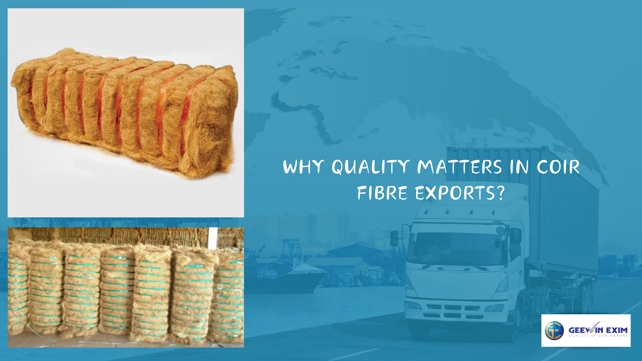 Why Quality is Key in Coir Fibre Exports?